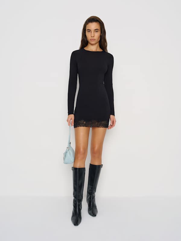 Hunter Knit Dress - Black